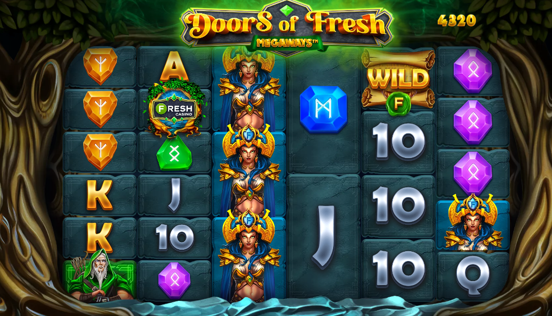 Бонусный слот Doors of Fresh