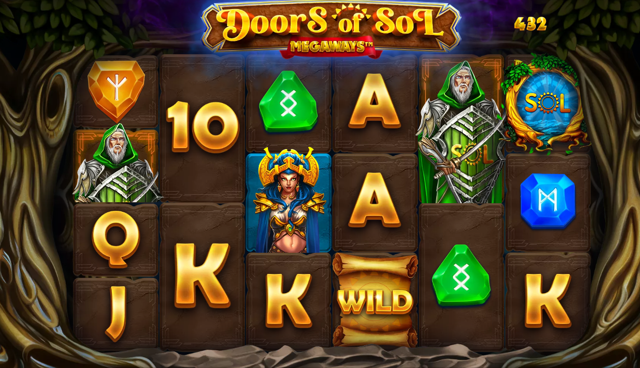 Слот Doors of Sol для игры с бонусом 