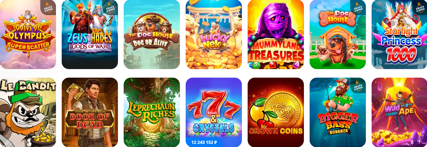 Лучшие игровые автоматы в Сол